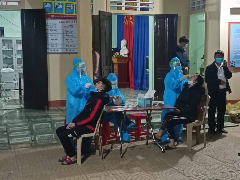 Tối 4/2, Nghệ An có 233 ca nhiễm mới, trong đó có 35 ca cộng đồng
