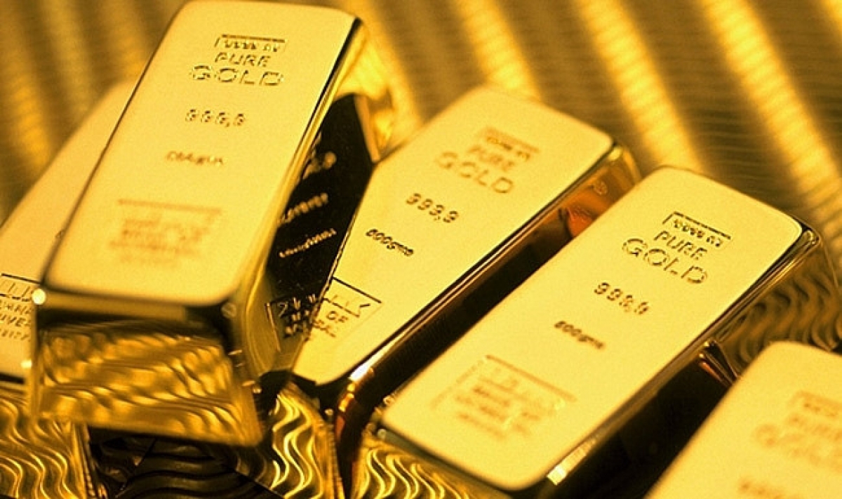 Giá vàng trong nước đảo chiều giảm mạnh, tuột khỏi ngưỡng 63 triệu đồng. (Ảnh minh họa: KT)