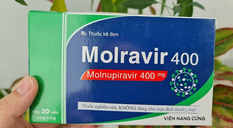 Thuốc Molravir. Ảnh minh họa