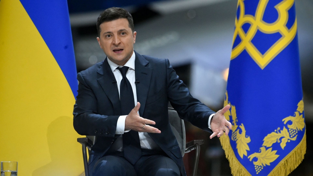 Tổng thống Ukraine Volodymyr Zelensky. Ảnh: Ukrgate.