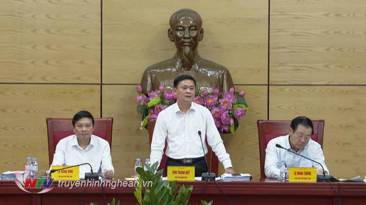 Chủ tịch UBND tỉnh Thái Thanh Quý 