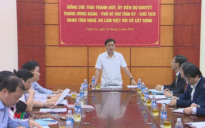 Chủ tịch UBND tỉnh Thái Thanh Quý: Quy hoạch phải phù hợp với tốc độ phát triển của xã hội