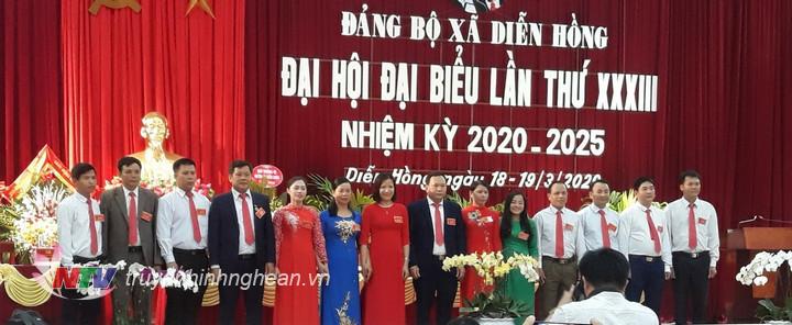 Đảng bộ xã Diễn Hồng tổ chức thành công Đại hội điểm nhiệm kỳ 2020 – 2025
