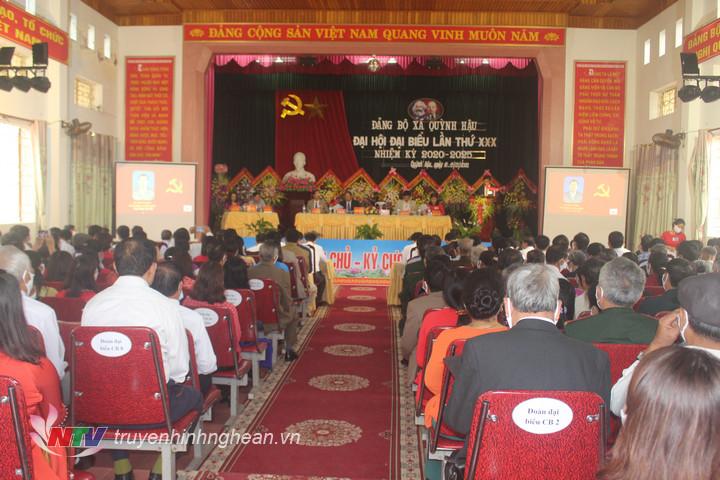 Đảng bộ xã Quỳnh Hậu tổ chức thành công Đại hội đại biểu nhiệm kỳ 2020 – 2025