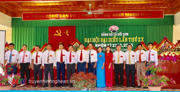 Đảng bộ xã Bồi Sơn (Đô Lương) tổ chức đại hội đại biểu nhiệm kỳ 2020 -2025