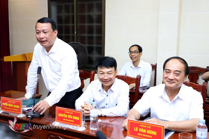 Chủ tịch UBND tỉnh: Xây dựng huyện Nghi Lộc trở thành vệ tinh quan ...