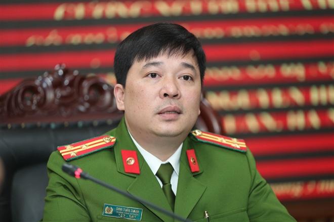 Thượng tá Đinh Tuấn Thành, Trưởng công an quận Thanh Xuân.