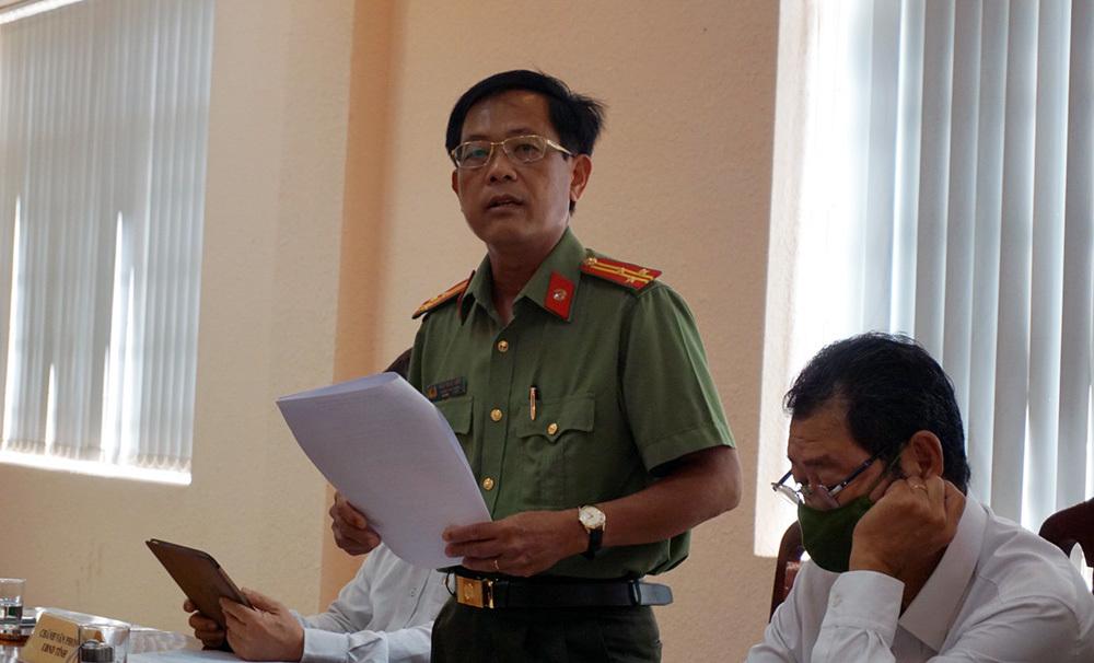 Thượng tá Trần Trung Quốc, Trưởng Phòng tham mưu Công an tỉnh Đồng Tháp