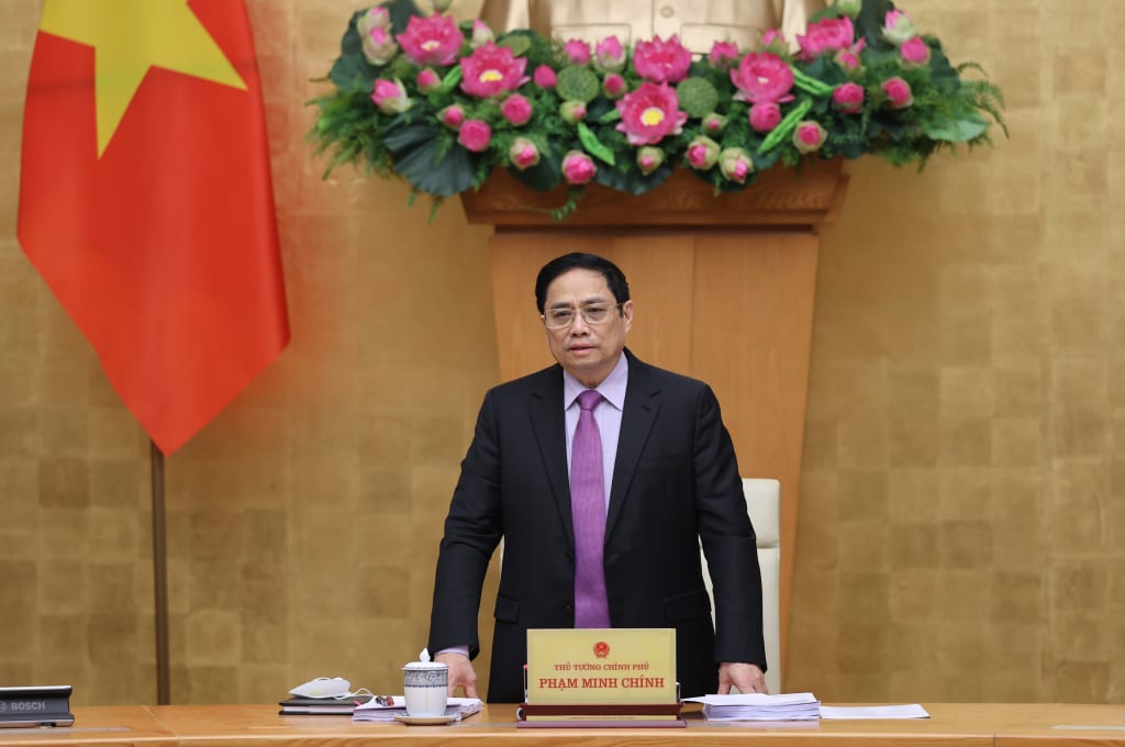 Thủ tướng Chính phủ Phạm Minh Chính chủ trì Hội nghị trực tuyến toàn quốc về đẩy nhanh tiến độ quy hoạch và tham vấn về định hướng Quy hoạch tổng thể quốc gia thời kỳ 2021 - 2030, tầm nhìn đến năm 2050.