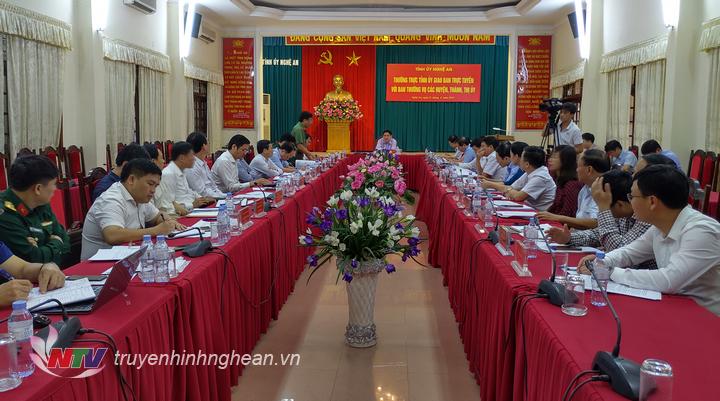 Bí thư Tỉnh ủy Nguyễn Đắc Vinh: Năm 2019 là năm tăng tốc hoàn thành mục tiêu NQ Đại hội Đảng các cấp
