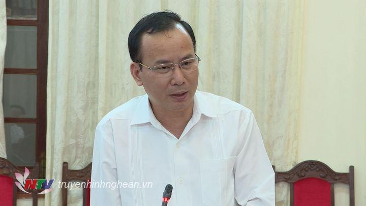 3. Đồng chí Nguyễn Lam, Phó trưởng Ban Dân vận TW phát biểu tại buổi làm việc.
