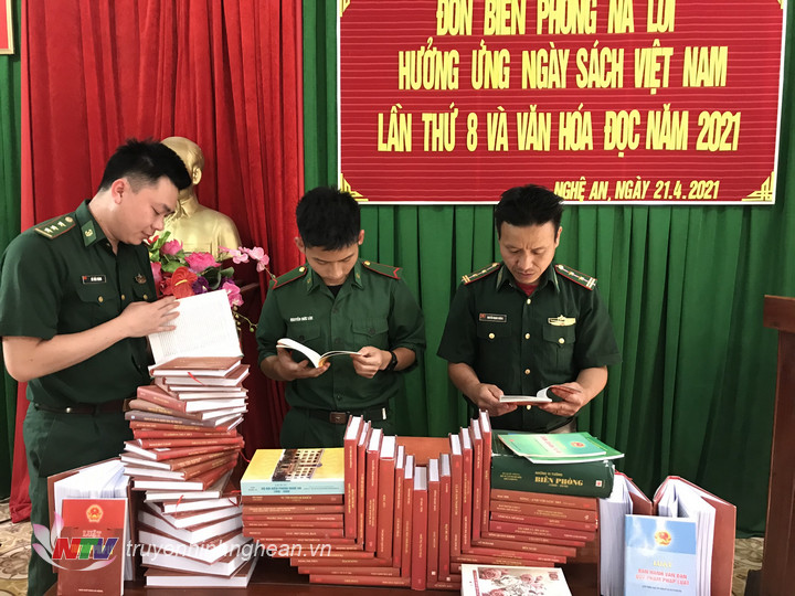 Lực lượng BĐBP tổ chức nhiều hoạt động hưởng ứng Ngày sách Việt Nam 21/4