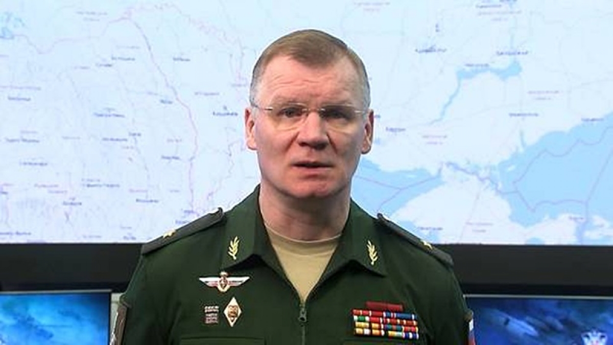 Tướng Igor Konashenkov. Ảnh: Bộ Quốc phòng Nga.