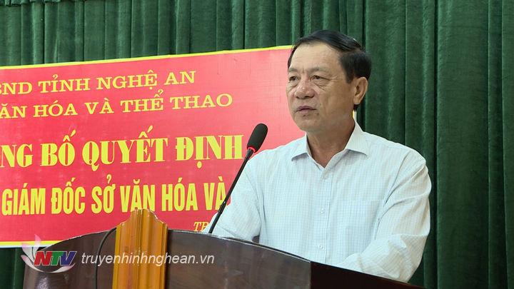 Phó Chủ tịch UBND tỉnh Lê Minh Thông phát biểu giao nhiệm vụ.
