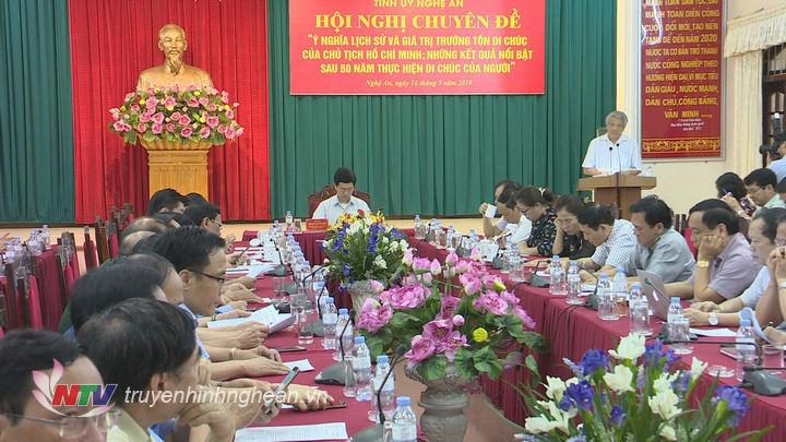 Di chúc của Chủ tịch Hồ Chí Minh là bảo vật để xây dựng đất nước