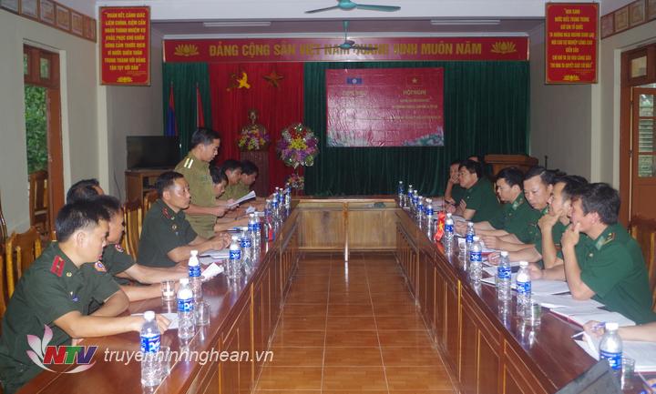 Tăng cường các hoạt động phối hợp tuần tra, kiểm soát biên giới Việt-Lào