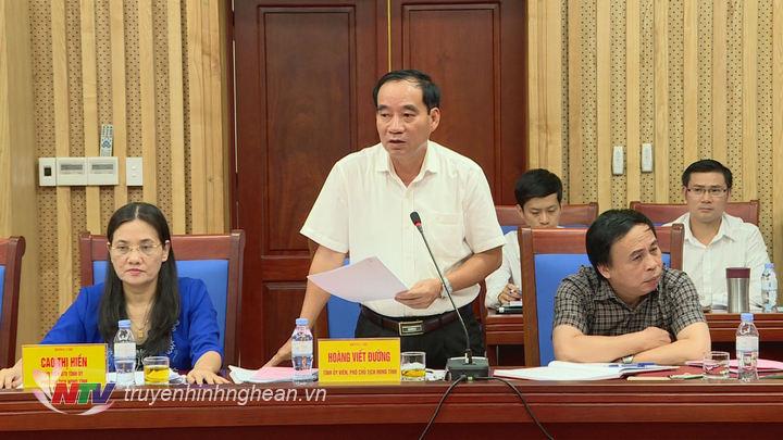 3. PCT HĐND tỉnh Hoàng Viết Đường báo cáo công tác giám sát của HĐND tỉnh tại các địa phương doanh nghiệp về coogn tác thu ngân sách giai đoạn 2016-2018
