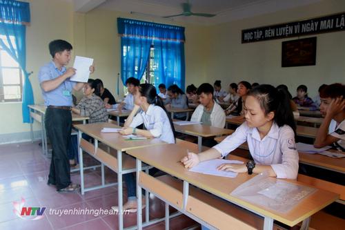 Tuyển sinh lớp 10 năm 2020 ở Nghệ An:  Giảm 1 môn thi trong bài thi Tổ hợp