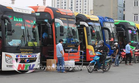 Thông tin về xe khách chở bệnh nhân Covid-19 ở thị xã Hoàng Mai