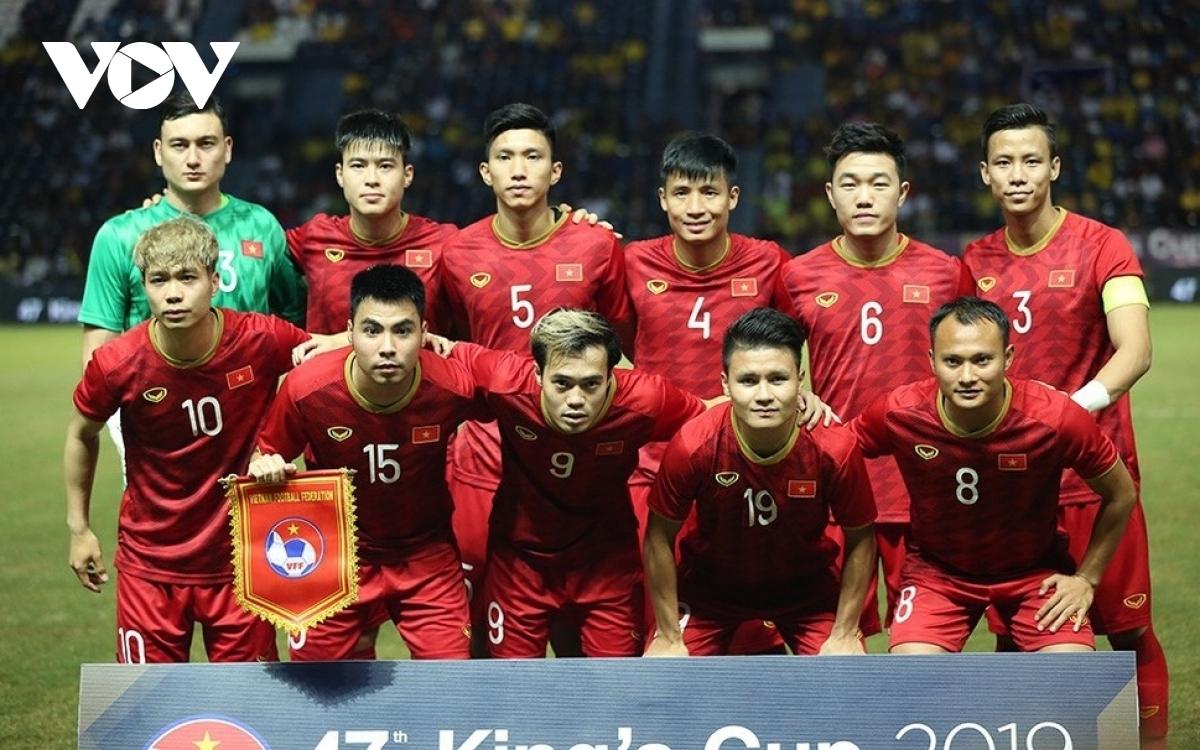 ĐT Việt Nam đang dẫn đầu bảng G với 11 điểm sau 5 lượt trận.