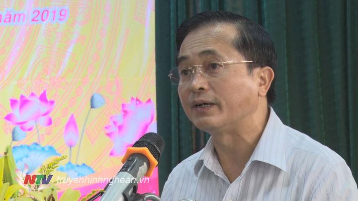 Phó Chủ tịch UBND tỉnh Lê Ngọc Hoa phát biểu tại lễ khai mạc.