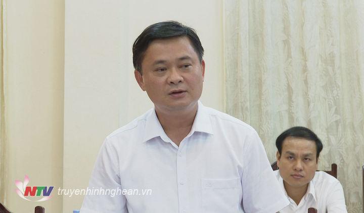 Đồng chí Thái Thanh Quý - Chủ tịch UBND tỉnh đánh giá cao vai trò, trách nhiệm của các đơn vị thuộc Quân khu 4 trong việc thực hiện nhiệm vụ ở các địa phương. 