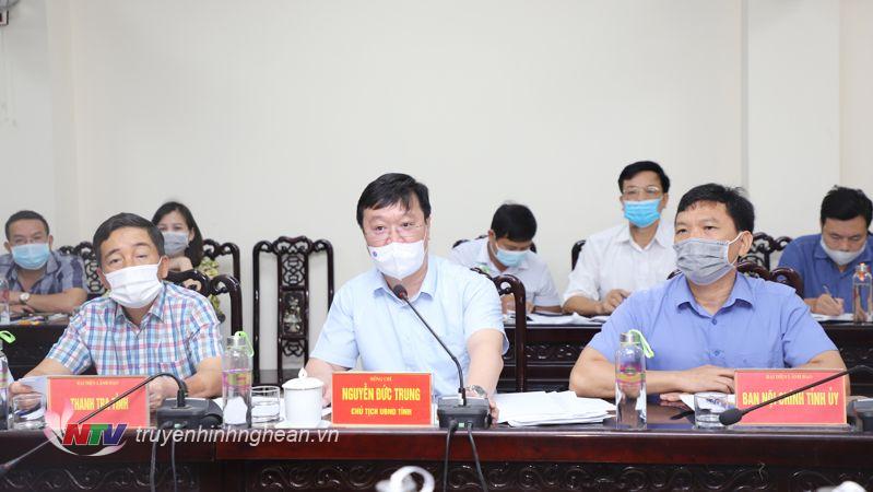 Chủ tịch UBND tỉnh Nguyễn Đức Trung kết luận phiên tiếp công dân