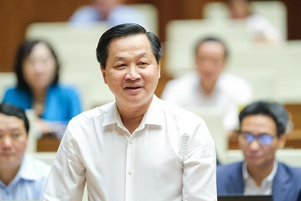 Phó Thủ tướng Lê Minh Khái (Ảnh: Quốc hội)

