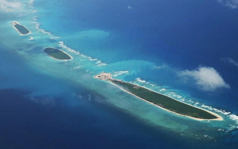 Khu vực quần đảo Hoàng Sa mà Trung Quốc chiếm đóng trái phép của Việt Nam. Ảnh: AFP.