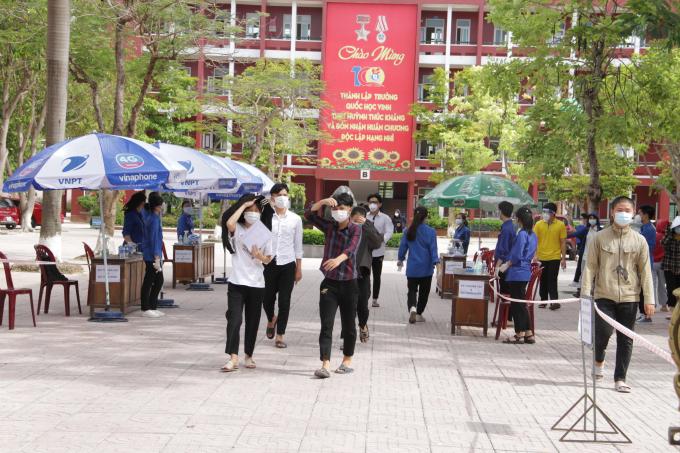 Nghệ An: Hơn 34 nghìn thí sinh có mặt làm thủ tục thi tốt nghiệp THPT đợt 1