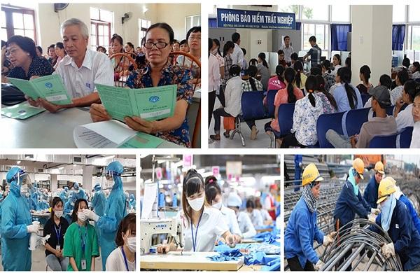 BHXH Việt Nam triển khai chính sách hỗ trợ người lao động, người sử dụng lao động khó khăn do đại dịch Covid-19 (Ảnh minh hoạ)