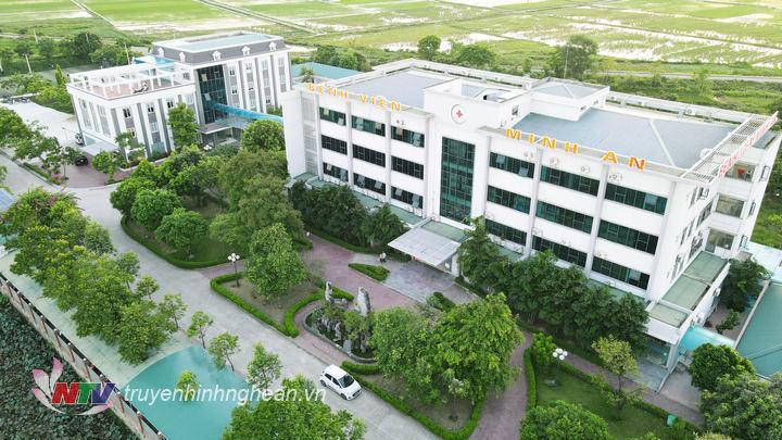 Phong tỏa tạm thời Bệnh viện Đa khoa Minh Anh (Quỳnh Lưu) để thực hiện truy vết, chống dịch.