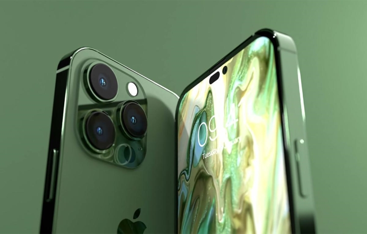 Mẫu iPhone 14 Pro Max.