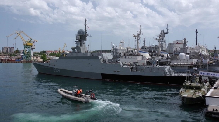 Hạm đội biển Đen là hạm đội mạnh nhất của hải quân Nga và là lực lượng chủ chốt bảo vệ lợi ích Moskva ở Địa Trung Hải. (Ảnh: Sputnik)