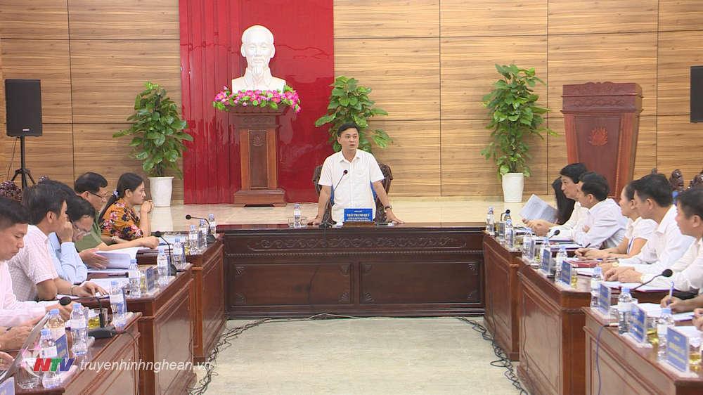 Chủ tịch UBND tỉnh Thái Thanh Quý: Nghĩa Đàn phải trở thành trung tâm phát triển kinh tế của vùng