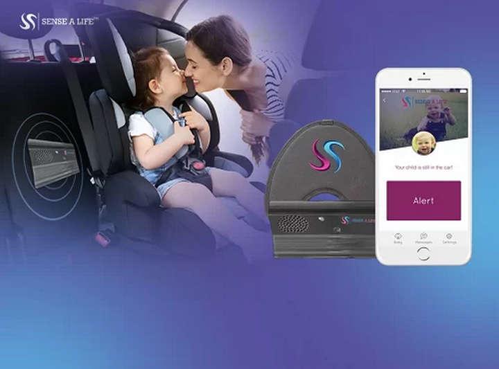 Thiết bị chống bỏ quên trẻ trong ôtô có kết nối với điện thoại của bố mẹ, cảm biến quang học, giúp cảnh báo cho bố mẹ, tránh bỏ quên trẻ khi rời khỏi xe. 