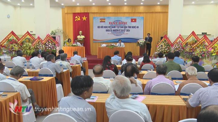 Hội hữu nghị Việt Nam - Tây Ban Nha tỉnh Nghệ An đại hội khóa III
