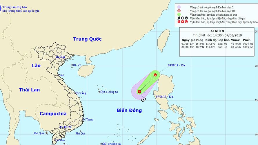 Ban Chỉ huy PCTT & TKCN tỉnh yêu cầu chủ động ứng phó với áp thấp nhiệt đới trên biển Đông