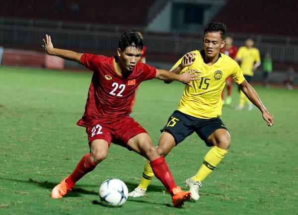  U18 Việt Nam phải rất vất vả mới thắng được U18 Malaysia.