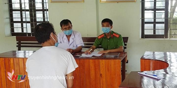 Anh Hà Văn Lương triệu tập đến làm việc tại Trạm y tế xã  Xuân Thành.