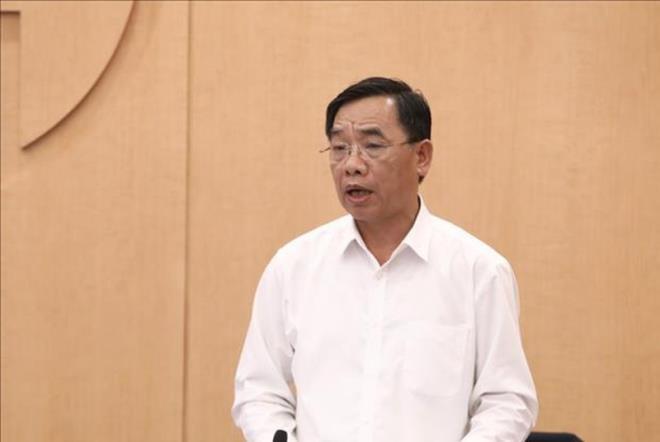Ông Nguyễn Khắc Hiền, Giám đốc Sở Y tế Hà Nội.