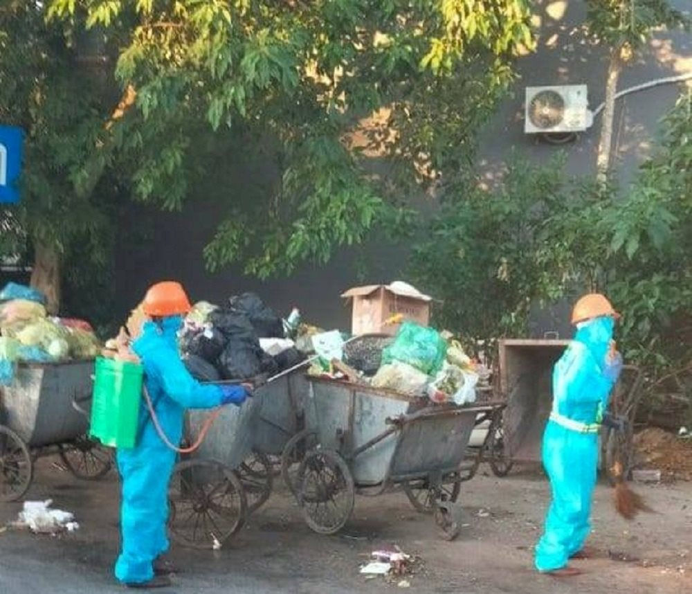 Nghệ An: Cần quản lý chặt chẽ thu gom, xử lý rác thải trong mùa dịch