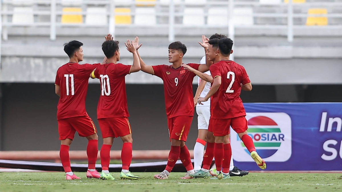 U20 Việt Nam hướng đến trận thắng thứ 2 ở vòng loại U20 châu Á 2023 khi chỉ phải gặp Timor Leste. (Ảnh: AFC). 