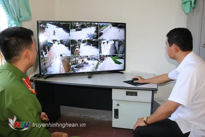 Thị trấn Đô Lương lắp đặt hệ thống camera an ninh