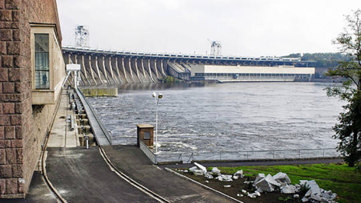 DnieproGes là nhà máy thủy điện lâu đời nhất trên sông Dnepr. Ảnh: Sputnik