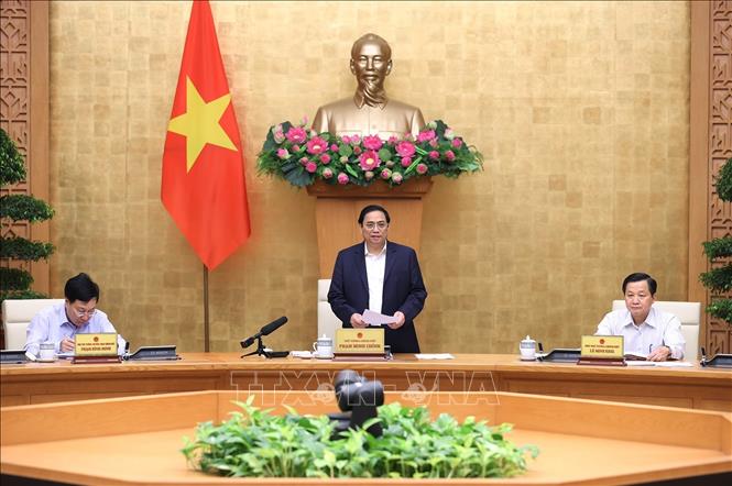 Thủ tướng Phạm Minh Chính chủ trì Phiên họp Chính phủ thường kỳ tháng 10. 