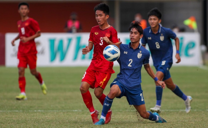 U16 Việt Nam hướng tới 3 điểm. 