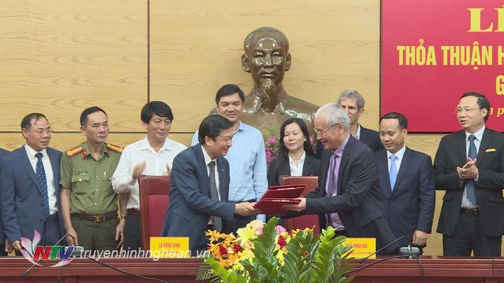 Thỏa thuận hợp tác, đẩy mạnh phát triển du lịch xanh trên địa bàn Nghệ An