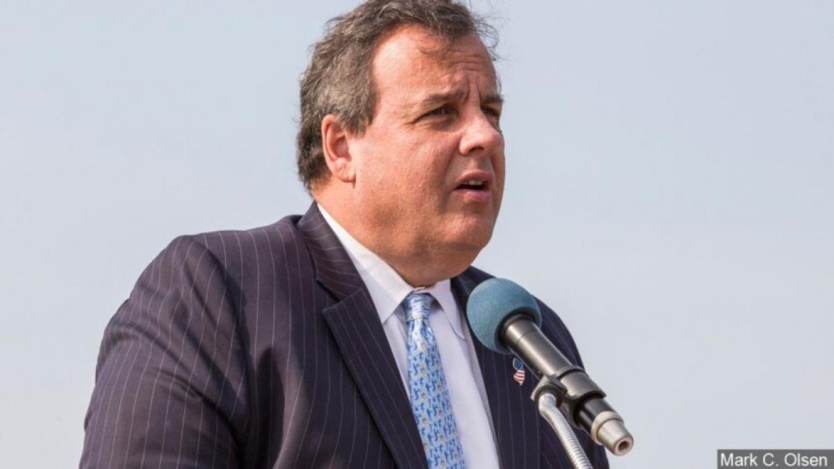 Cựu Thống đốc bang New Jersey, ông Chris Christie. Ảnh: WREX.