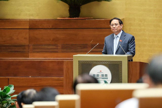 Thủ tướng Phạm Minh Chính báo cáo, giải trình một số vấn đề được đại biểu Quốc hội và đồng bào, cử tri quan tâm, lưu ý 